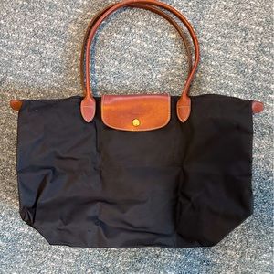 Longchamp Le Pliage Large, long strap